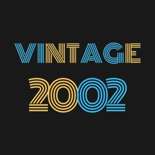 Vintage 2002 - 18th Birthday Gift T-Shirt