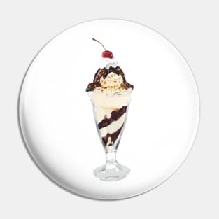 Hot Fudge Sundae Pin