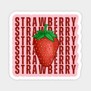 Cute Strawberry Magnet