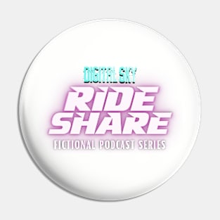 Digital Sky: Ride Share/Digital Sky (Combo Logo) Pin