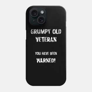 Grumpy Old Veteran Phone Case