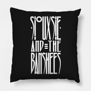 Siouxsie and the Banshees Logo Shirt Pillow