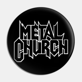 Metal Church Pin