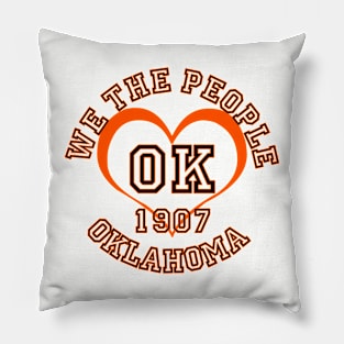 Show your Oklahoma pride: Oklahoma gifts and merchandise Pillow