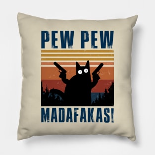 Pew Pew Madafakas Pillow