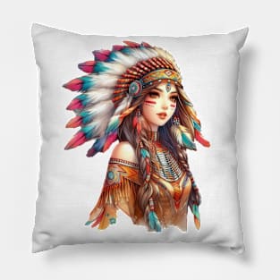 Native American, Beauty, Earth | Catsie Cat Pillow