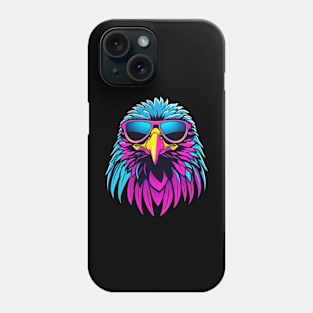 Cool Neon Eagle Phone Case