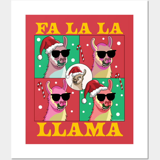 18 Fa La Fa La La La La La Llama Christmases: Llama Gift For Teen