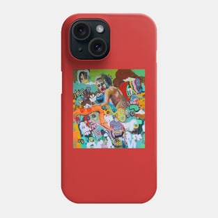 Keep Wishin' | pop art Acid surreal | contemporary LSD art | Original Magic Painting By Tyler Tilley c. 2021 Phone Case