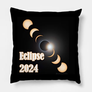 Eclipse 2024 Pillow