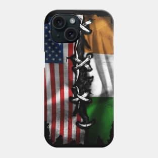 Irish American Flag USA Ireland Costume Gift Phone Case