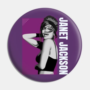 Janet Purple Pin