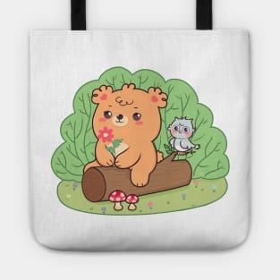 Adventure Life of Bear Tote