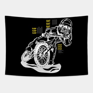 yeti cycle Tapestry