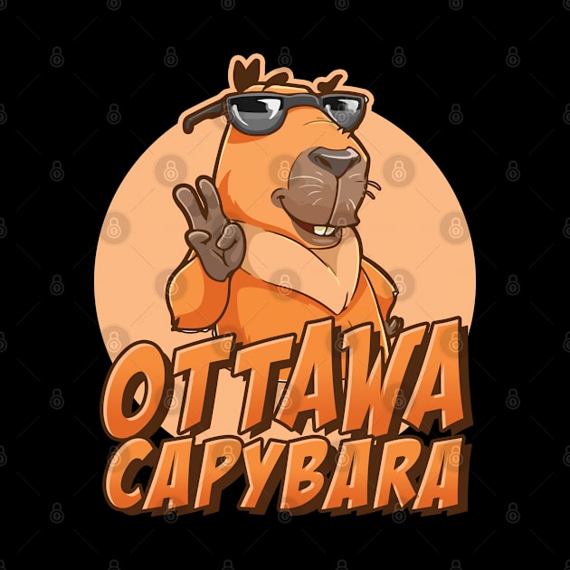 Ottawa capybara by NeedsFulfilled