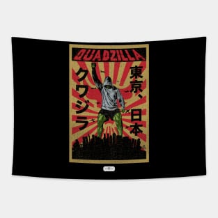 Quadzilla Rock Tapestry