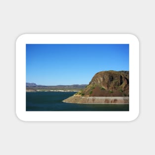 One Fine Day at the Butte - Elephant Butte Lake, New Mexico USA Magnet