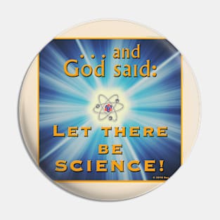 and God said: Let there be SCIENCE! Pin