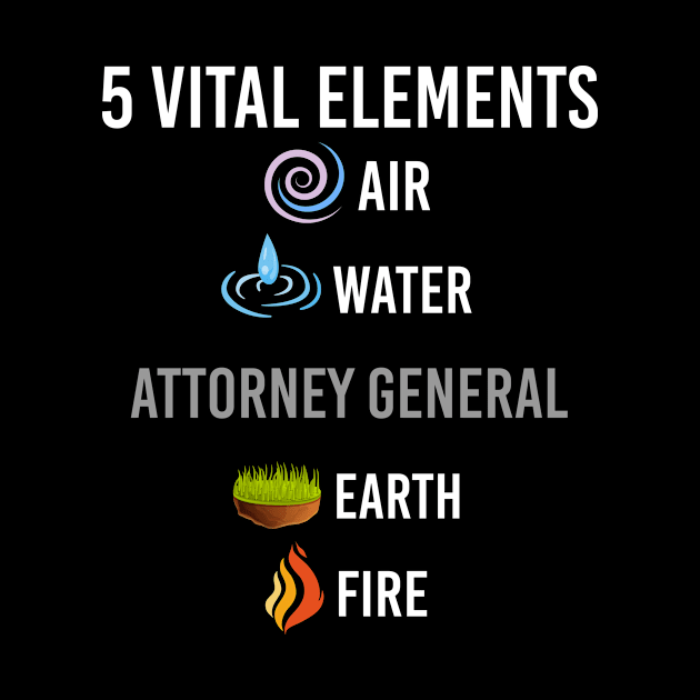 5 Elements Attorney General by blakelan128