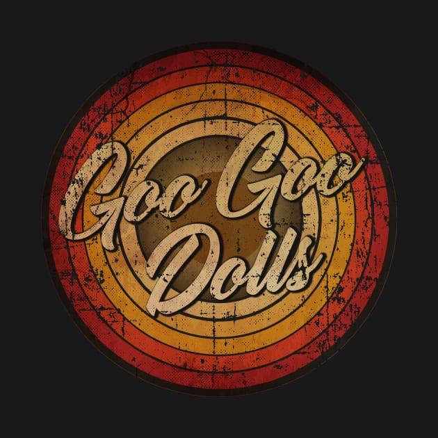 arjunthemaniac,circle retro faded Goo Goo Dolls by arjunthemaniac