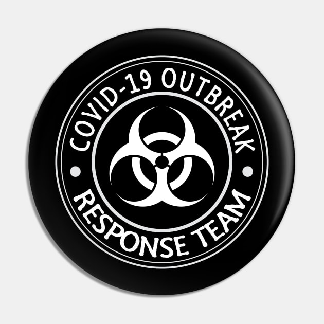 Covid-19 Outbreak Response Team Pin by SheepDog