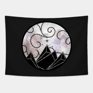 Night Court- Between Moon and Stars Tapestry