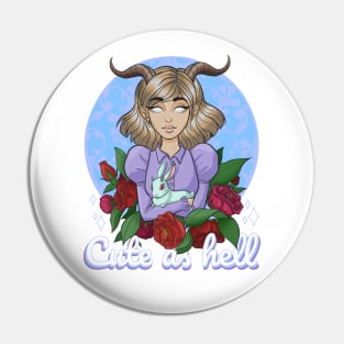 Cute as hell - demon girl Pin