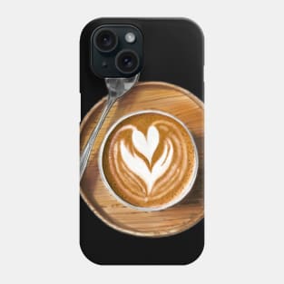 Latte art Phone Case