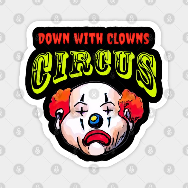 Clown Free Circus Magnet by L'Appel du Vide Designs by Danielle Canonico