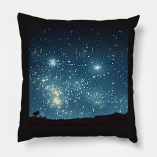 Ethereal Nebulas Pillow