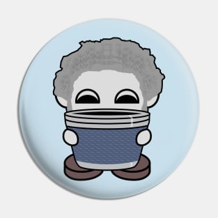 Grandpa Yo O'BOT Sips Tea Party Series (Travel Mug) Pin