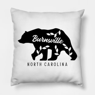 Burnsville North Carolina Tourist Souvenir Pillow