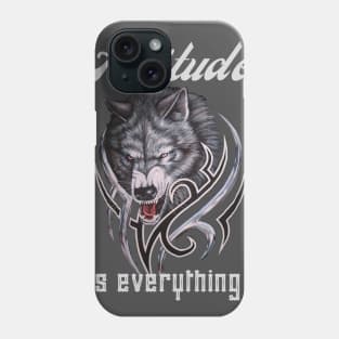 Attitude is everything Phone Case