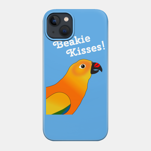 Beakie Kisses Sun Conure Parrot - Father - Phone Case