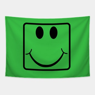 Green Shirt Guy Rectangular  Smile Face Tapestry