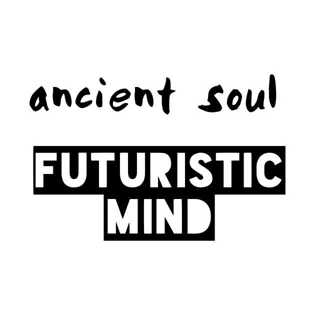 Ancient Soul Futuristic Mind by deificusArt