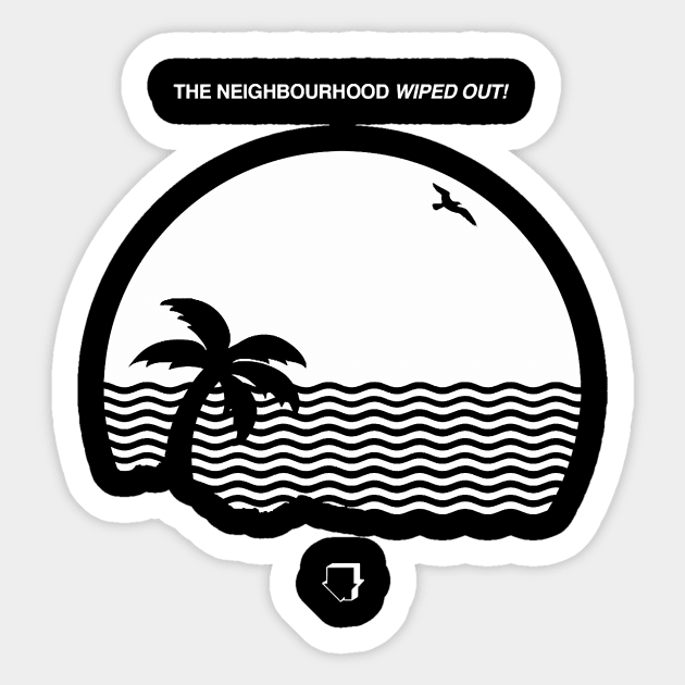 the neighbourhood- reflections | Sticker