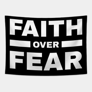 Faith Over Fear Tapestry