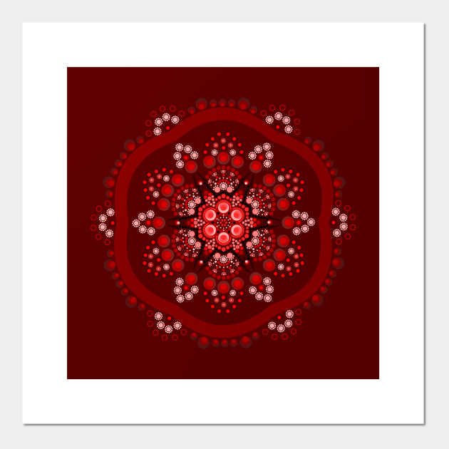 Dot Painting Meets Mandalas 18 1 Aboriginal Posters And Art