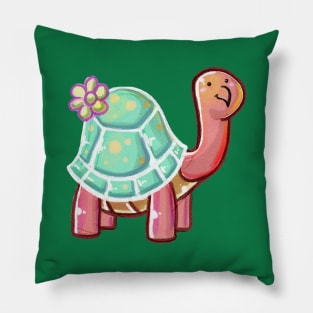 Flower Tortoise Pillow