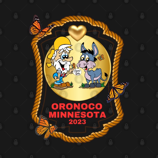 2023 Oronoco Minnesota Heart of Gold Bill and Jack Gold Rush Gang by Shean Fritts 