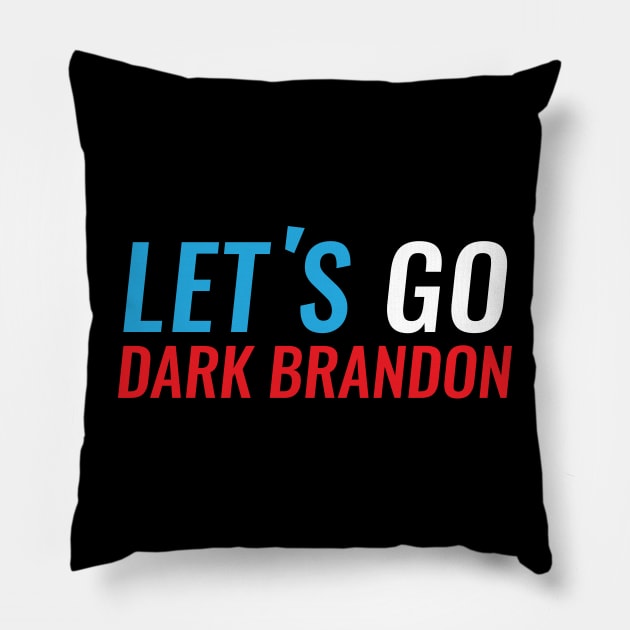 Let’s Go, Dark Brandon Pillow by felixbunny