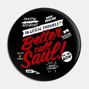 in legal trouble better call saul Pin