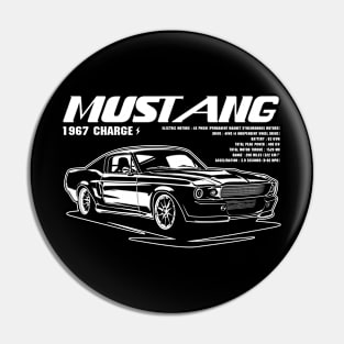 Mustang 1967 Charge Pin