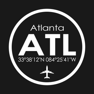 ATL, Hartsfield–Jackson Atlanta Airport T-Shirt