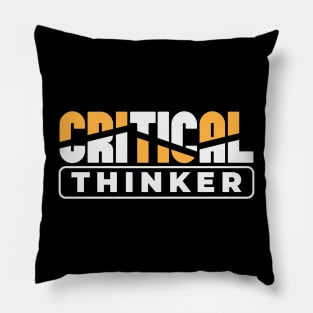 Critical Thinker Pillow