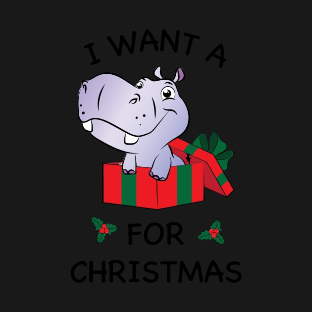 I want a Hippopotamus for Christmas by AmazingArtMandi