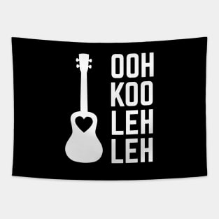 Funny Ukelele Pronunciation for Musicians Tapestry