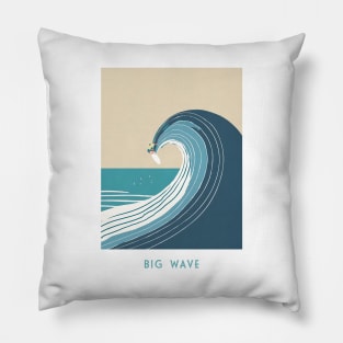 Surf's Majesty - The Big Wave Pillow