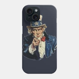 Uncle Sam Tuck Frump Phone Case